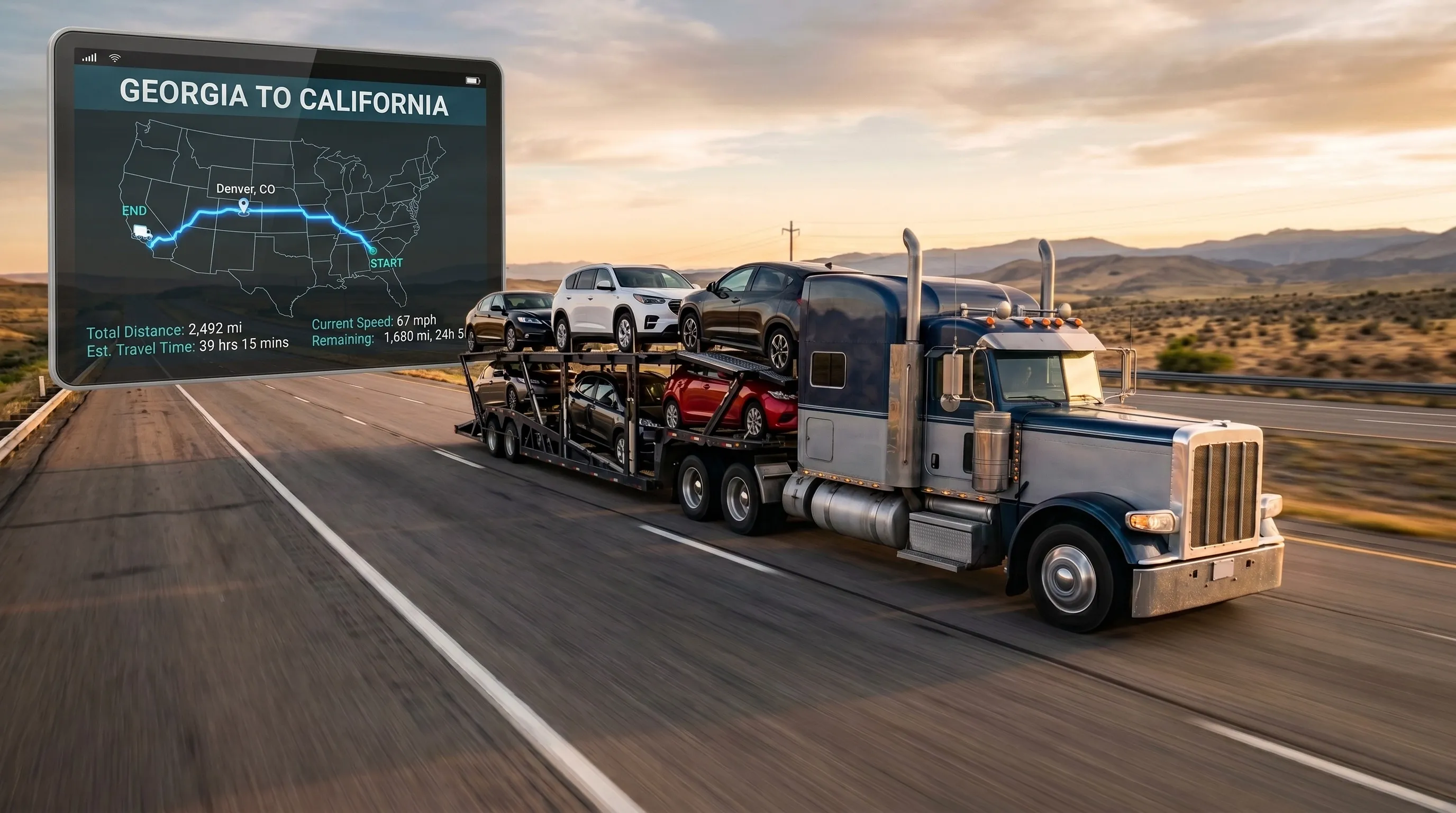 Georgia to California Car Shipping: Your 2026 Planning Guide blog post image