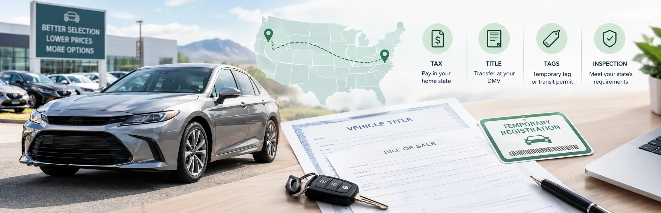 Buying a Car Out of State: What You Need to Handle blog post image