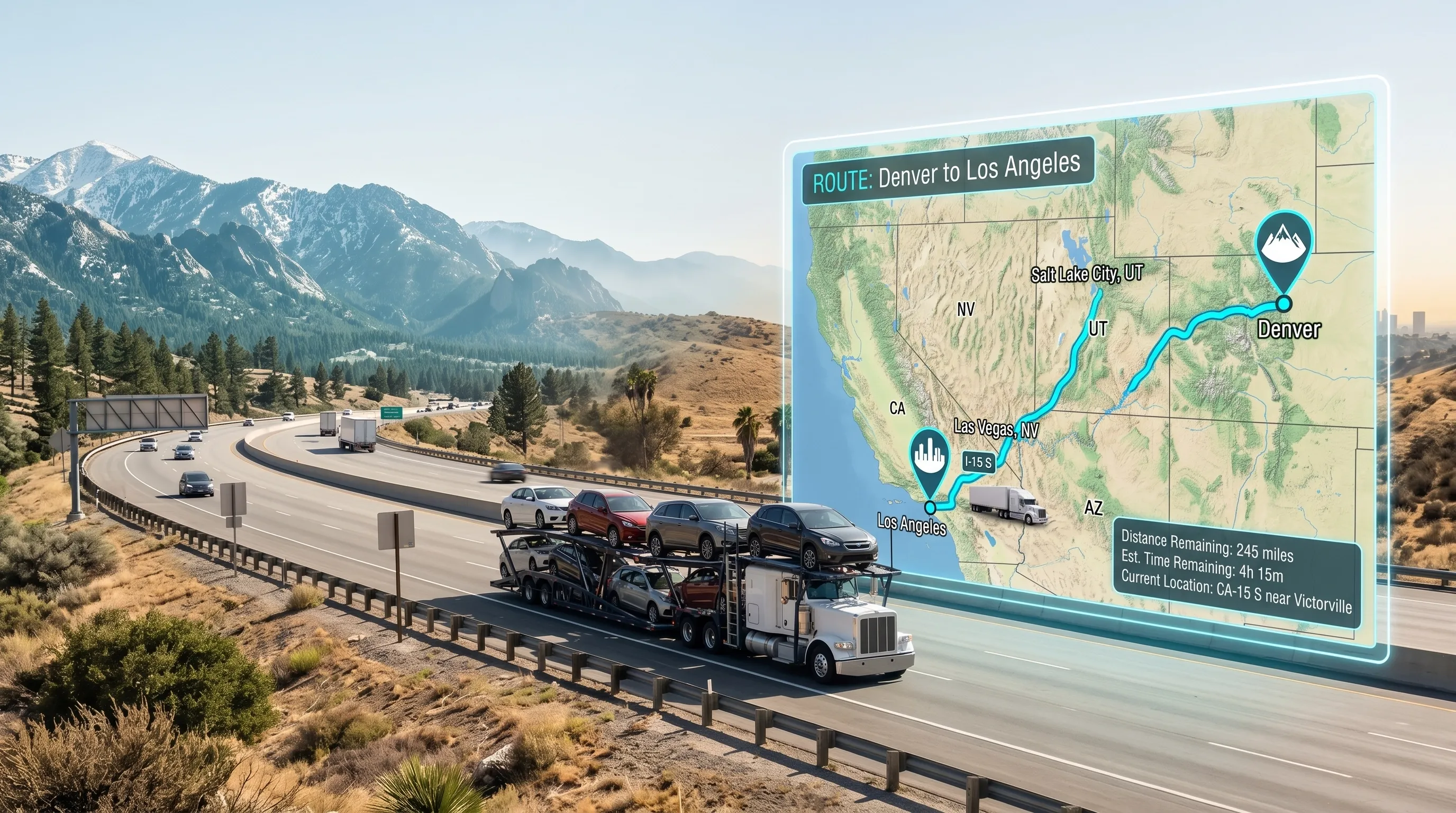 Denver to Los Angeles Car Shipping: What to Expect in 2026 blog post image